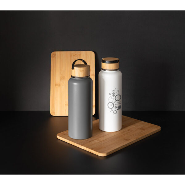 Squeeze térmico em aço inox ( 90% reciclado) com revestimento em pó 1200 mL - Brinde Corporativo Personalizado | Enova