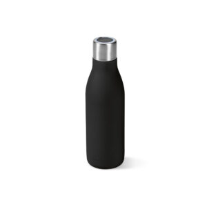 Garrafa em aço inox (90% reciclado) de parede dupla térmica com sistema de auto-sanitização UV 500 mL - Brinde Corporativo Personalizado | Enova