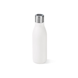 Garrafa em aço inox (90% reciclado) de parede dupla térmica com sistema de auto-sanitização UV 500 mL - Brinde Corporativo Personalizado | Enova