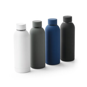 Squeeze térmico em aço inox 550 mL - Brinde Corporativo Personalizado | Enova