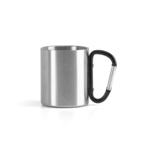 Caneca em aço inox 230 mL - Brinde Corporativo Personalizado | Enova