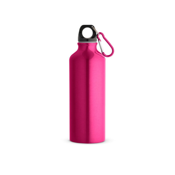 Squeeze em alumínio com mosquetão 530 mL - Brinde Corporativo Personalizado | Enova