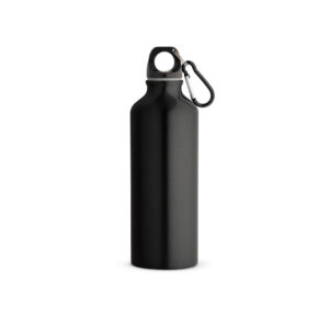 Squeeze em alumínio com mosquetão 530 mL - Brinde Corporativo Personalizado | Enova