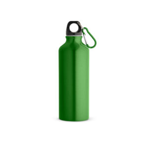 Squeeze em alumínio com mosquetão 530 mL - Brinde Corporativo Personalizado | Enova
