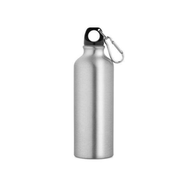 Squeeze em alumínio com mosquetão 530 mL - Brinde Corporativo Personalizado | Enova