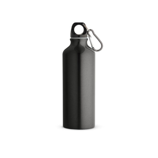 Squeeze em alumínio com mosquetão 530 mL - Brinde Corporativo Personalizado | Enova
