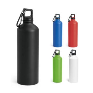 Squeeze em alumínio com tampa em PP 800 mL - Enova Brindes Personalizados
