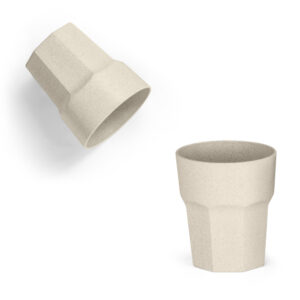 Copo em fibra de arroz (60%) e PP (40%) 400 mL - Enova Brindes Personalizados