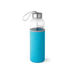 Squeeze em vidro e tampa em alumínio 520 mL - Brinde Corporativo Personalizado | Enova