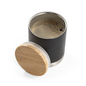 Copo térmico em aço inox 370 mL - Brinde Corporativo Personalizado | Enova