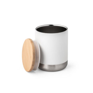 Copo térmico em aço inox 370 mL - Brinde Corporativo Personalizado | Enova