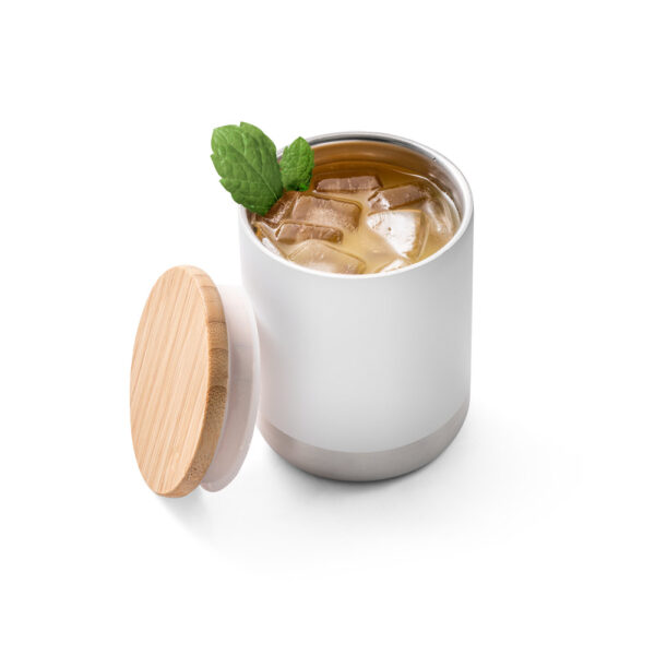 Copo térmico em aço inox 370 mL - Brinde Corporativo Personalizado | Enova