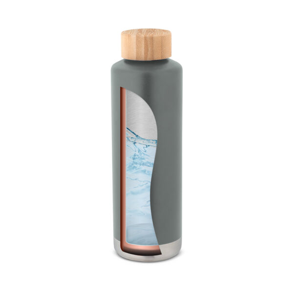 Squeeze térmico em aço inox 640 mL - Brinde Corporativo Personalizado | Enova