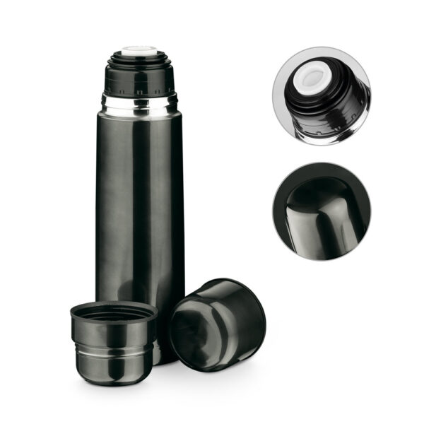 Squeeze térmico em aço inox 750 mL - Enova Brindes Personalizados