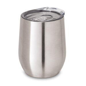 Copo térmico de viagem em aço inox 400 mL - Brinde Corporativo Personalizado | Enova