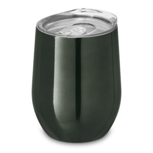 Copo térmico de viagem em aço inox 400 mL - Brinde Corporativo Personalizado | Enova