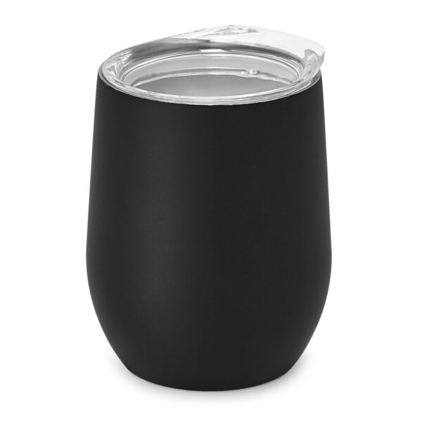 Copo térmico de viagem em aço inox 400 mL - Brinde Corporativo Personalizado | Enova