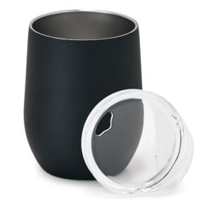 Copo térmico de viagem em aço inox 400 mL - Brinde Corporativo Personalizado | Enova