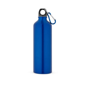 Squeeze em alumínio com mosquetão 800 mL - Brinde Corporativo Personalizado | Enova