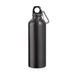 Squeeze em alumínio com mosquetão 800 mL - Brinde Corporativo Personalizado | Enova