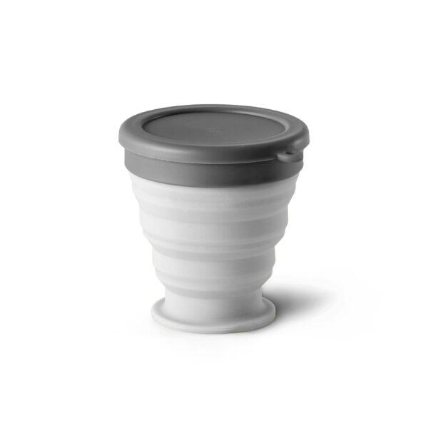 Copo de viagem em silicone 240 mL - Brinde Corporativo Personalizado | Enova