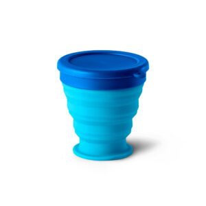 Copo de viagem em silicone 240 mL - Brinde Corporativo Personalizado | Enova