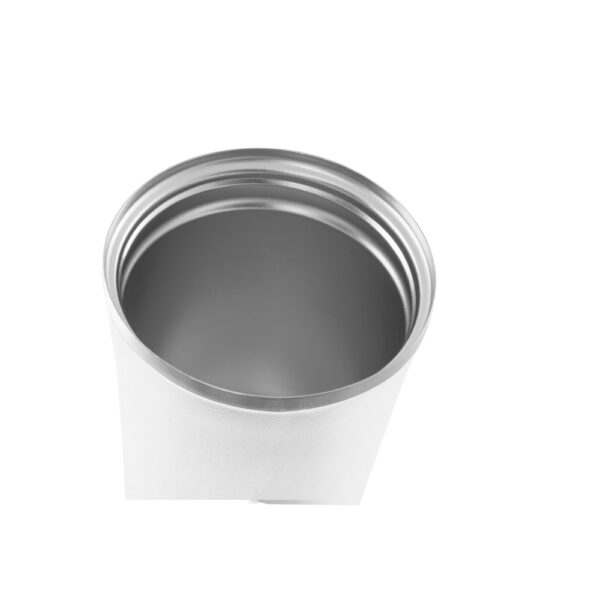 Copo térmico de viagem em aço inox e PP 470 mL - Brinde Corporativo Personalizado | Enova