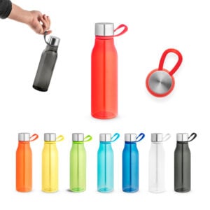 Squeeze em rPET 100% reciclado 590 mL - Enova Brindes Personalizados