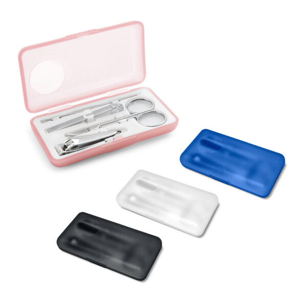 Kit de manicure de 4 peças para manicure - Enova Brindes Personalizados