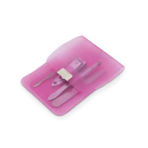 Kit de manicure de 4 peças para manicure em bolsa de PVC - Brinde Corporativo Personalizado | Enova