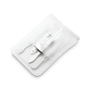 Kit de manicure de 4 peças para manicure em bolsa de PVC - Brinde Corporativo Personalizado | Enova