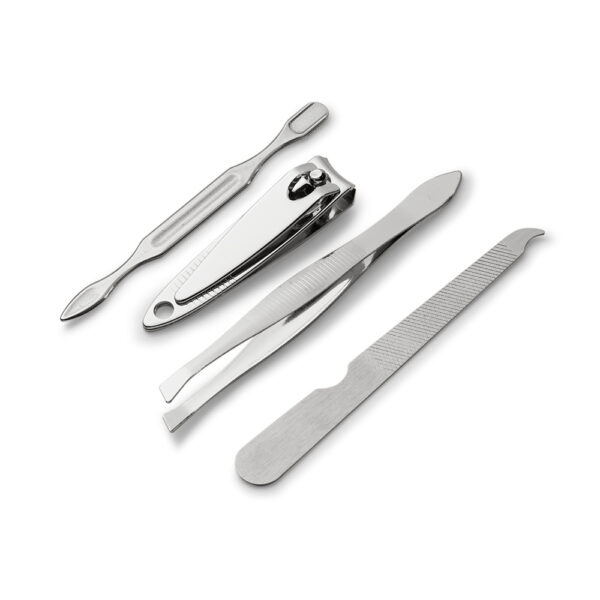 Kit de manicure de 4 peças para manicure em bolsa de PVC - Brinde Corporativo Personalizado | Enova