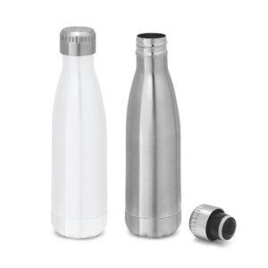 Garrafa térmica para sublimação em aço inox 510 mL - Enova Brindes Personalizados