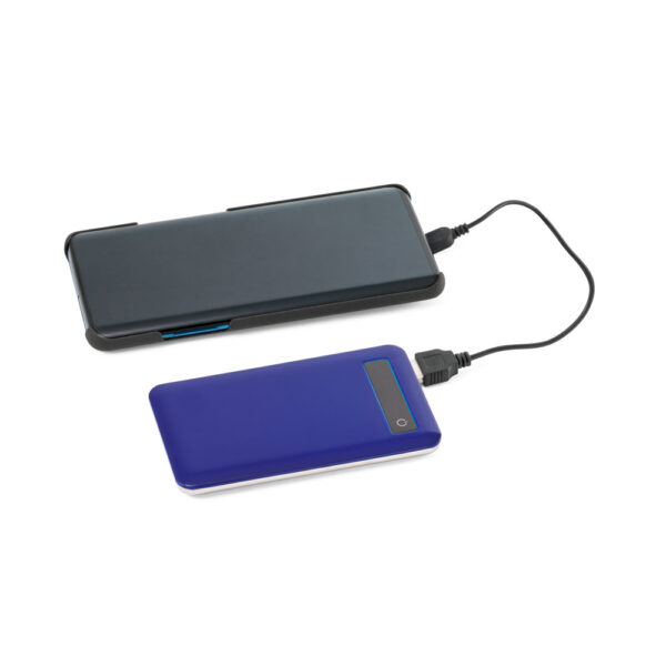Bateria portátil com ecrã touch e indicador de carga 4000 mAh - Brinde Corporativo Personalizado | Enova