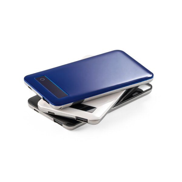 Bateria portátil com ecrã touch e indicador de carga 4000 mAh - Brinde Corporativo Personalizado | Enova
