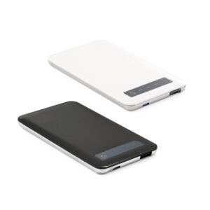 Bateria portátil com ecrã touch e indicador de carga 4000 mAh - Enova Brindes Personalizados