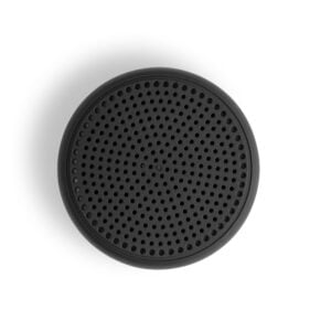 Caixa de som portátil em ABS 100% reciclado com faixa LED exterio - Brinde Corporativo Personalizado | Enova