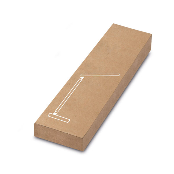 Luminária em bambu com carregador wireless - Brinde Corporativo Personalizado | Enova