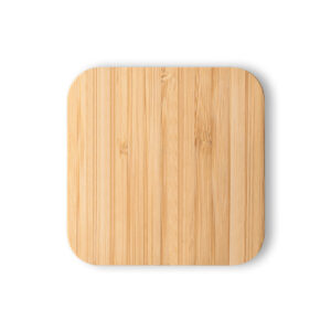 Carregador wireless super rápido em bambu 15 W - Brinde Corporativo Personalizado | Enova