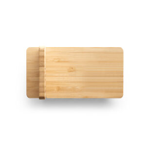 Carregador wireless super rápido e suporte em bambu para smartphone 10 W - Brinde Corporativo Personalizado | Enova