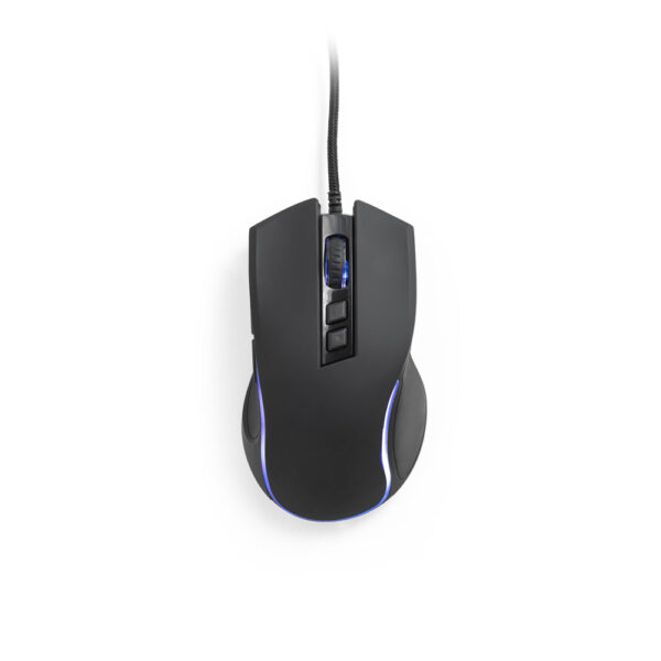 Mouse para jogos em ABS com acabamento em borracha - Brinde Corporativo Personalizado | Enova