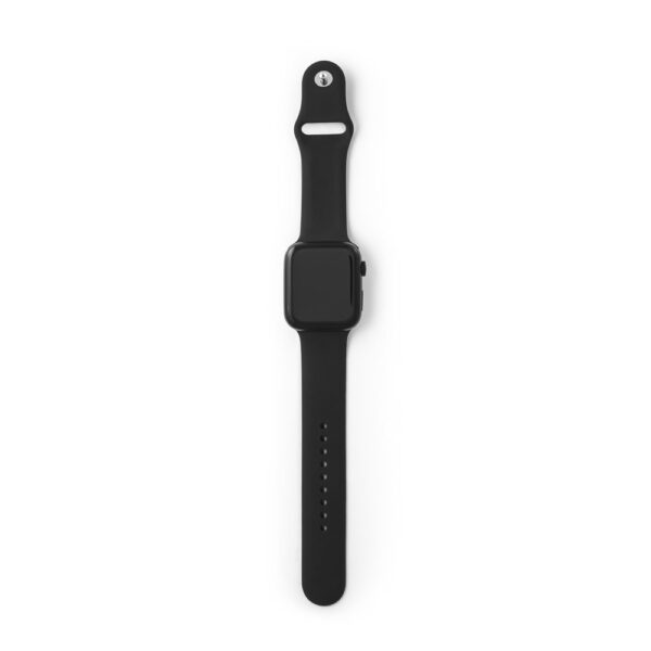Relógio inteligente com tela IPS de 1.85 polegadas com bracelete em silicone e à prova de salpicos de água com IPX4 - Brinde Corporativo Personalizado | Enova