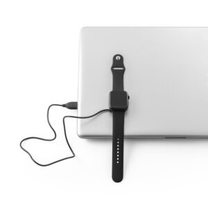 Relógio inteligente com tela IPS de 1.85 polegadas com bracelete em silicone e à prova de salpicos de água com IPX4 - Brinde Corporativo Personalizado | Enova