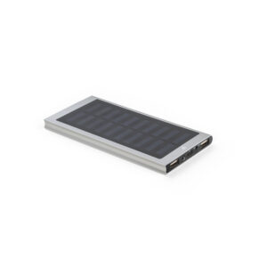 Bateria portátil em alumínio 100% reciclado 8000 mAh - Brinde Corporativo Personalizado | Enova