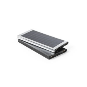 Bateria portátil em alumínio 100% reciclado 8000 mAh - Brinde Corporativo Personalizado | Enova