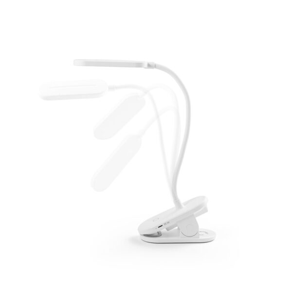 Luminária de mesa portátil em ABS 65% reciclado com 140 lumen - Brinde Corporativo Personalizado | Enova