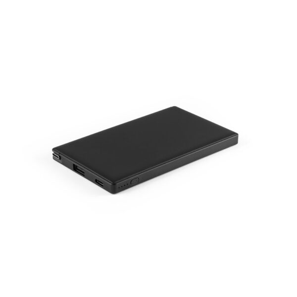 Bateria portátil em ABS 100% reciclado e bateria em lítio 4000 mAh - Brinde Corporativo Personalizado | Enova