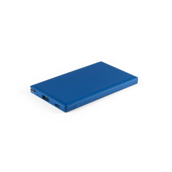 Bateria portátil em ABS 100% reciclado e bateria em lítio 4000 mAh - Brinde Corporativo Personalizado | Enova