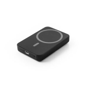 Bateria portátil em ABS 100% reciclado e bateria em lítio 5000 mAh - Brinde Corporativo Personalizado | Enova