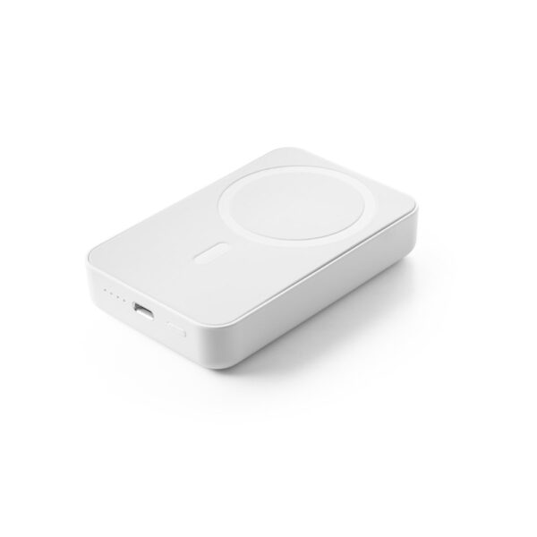 Bateria portátil em ABS 100% reciclado e bateria em lítio 10000 mAh - Brinde Corporativo Personalizado | Enova